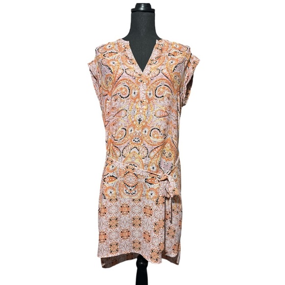 BCBGMaxAzria  Kayli Ambrosia Combo Dress Size Medium - Picture 1 of 7